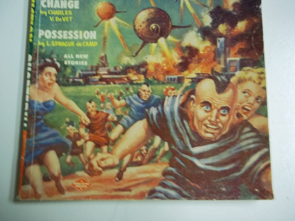 Science Fiction Quarterly No. 4 Vol. 3 1955 Sci-Fi Pulp Magazine Science Fiction Quarterly No. 4 Vol. 3 1955 Sci-Fi Pulp Magazine
