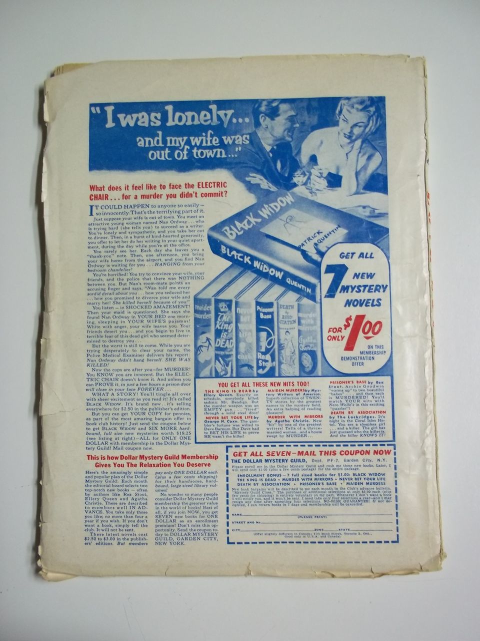 Love Story Vol. 194, No. 2, Aug. 1953 Romance Pulp Love Story Vol. 194, No. 2, Aug. 1953 Romance Pulp