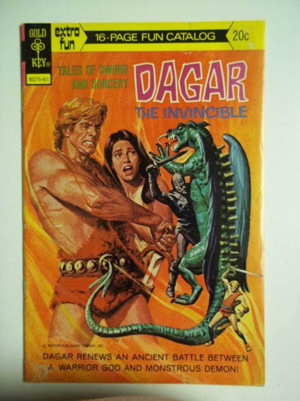 Gold Key Comics Dagar the Invincible No. 6, Jan. 1974 Gold Key Comics Dagar the Invincible No. 6, Jan. 1974