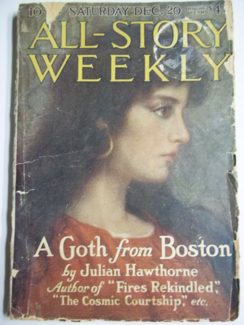 RARE! All Story Weekly No. 1, Vol. CV, Dec. 1919 RARE! All Story Weekly No. 1, Vol. CV, Dec. 1919