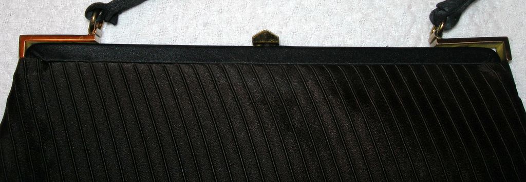 Vintage Morris Moskowitz Satin Evening Handbag Vintage Morris Moskowitz Satin Evening Handbag