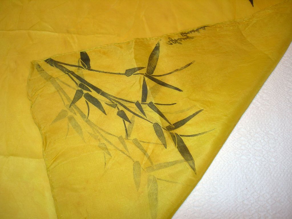 Hand-painted vintage Hawaiian Scarf Hand-painted vintage Hawaiian Scarf