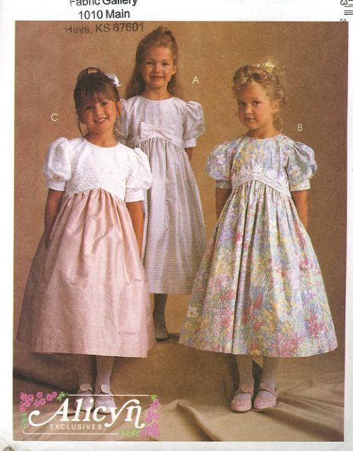 McCalls 8578 Sewing Pattern, Unused, Girls Special Occasion Dress, sizes 2 to 4 McCalls 8578 Sewing Pattern, Unused, Girls Special Occasion Dress, sizes 2 to 4