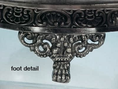 WARREN SILVER Quadruple Plate Cake Basket, Bride's Basket, Fruit Basket #68 WARREN SILVER Quadruple Plate Cake Basket, Bride's Basket, Fruit Basket #68