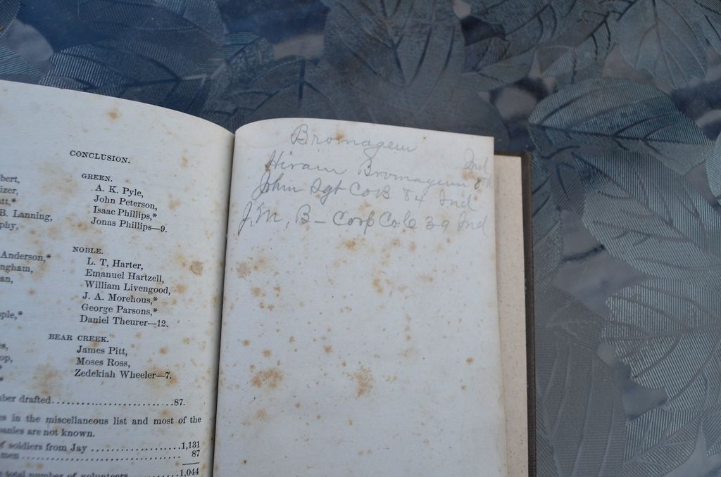 Identified Civil War soldier's book presented in thanks for service Identified Civil War soldier's book presented in thanks for service