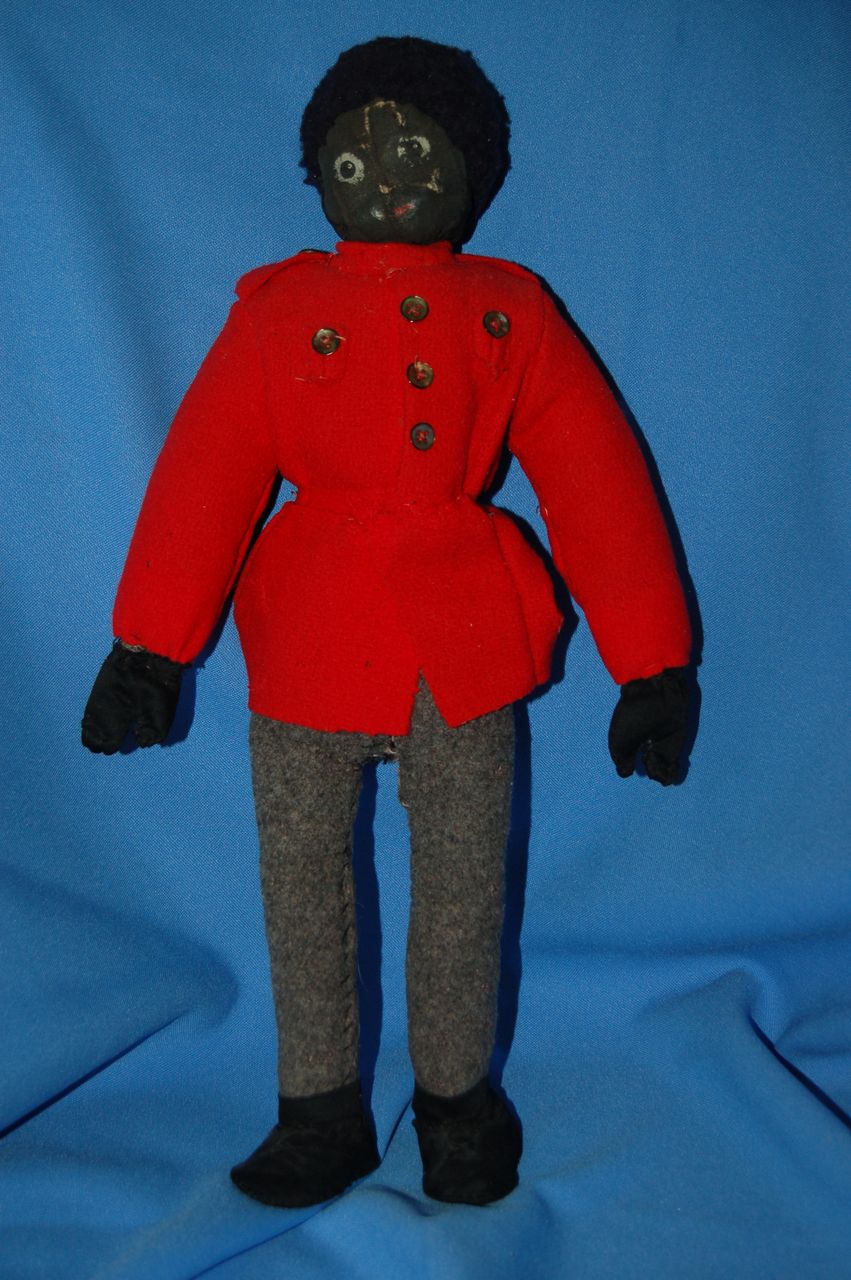 Cool black folk art cloth doll Cool black folk art cloth doll