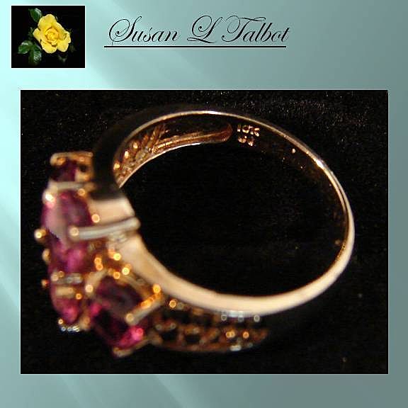 30% Off - 10K Yellow Gold Rhodolite Garnet Ring 30% Off - 10K Yellow Gold Rhodolite Garnet Ring