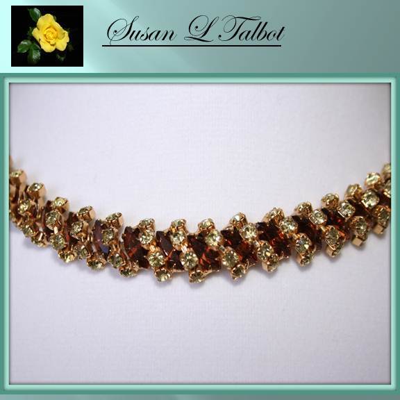 Dazzling Vintage Kramer of New York Demi Parure - Necklace & Earrings Dazzling Vintage Kramer of New York Demi Parure - Necklace & Earrings