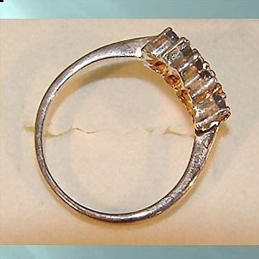 Reduced-Dainty Vintage Sterling and Tanzanite Ring Reduced-Dainty Vintage Sterling and Tanzanite Ring