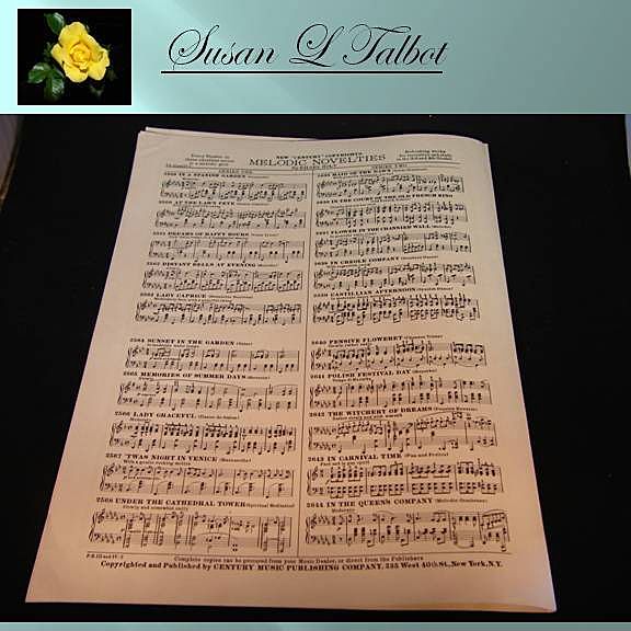 Reduced-Vintage Sheet Music "Gems From The Operas - Coronation March" 1912 Reduced-Vintage Sheet Music "Gems From The Operas - Coronation March" 1912