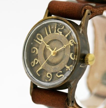 beautiful and unique grunge look handmade designer women wrist watch W-FLAP beautiful and unique grunge look handmade designer women wrist watch W-FLAP