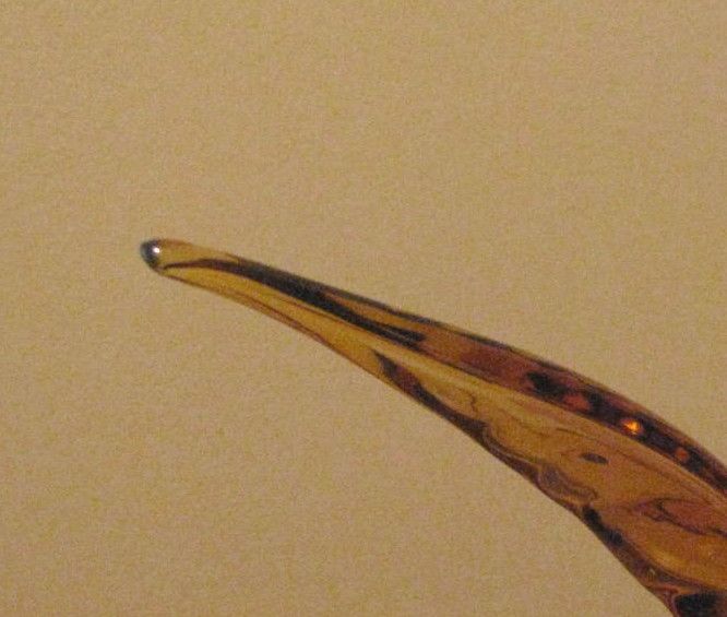 Vintage 1970 JI Co Murano Art Glass Pheasant Vintage 1970 JI Co Murano Art Glass Pheasant