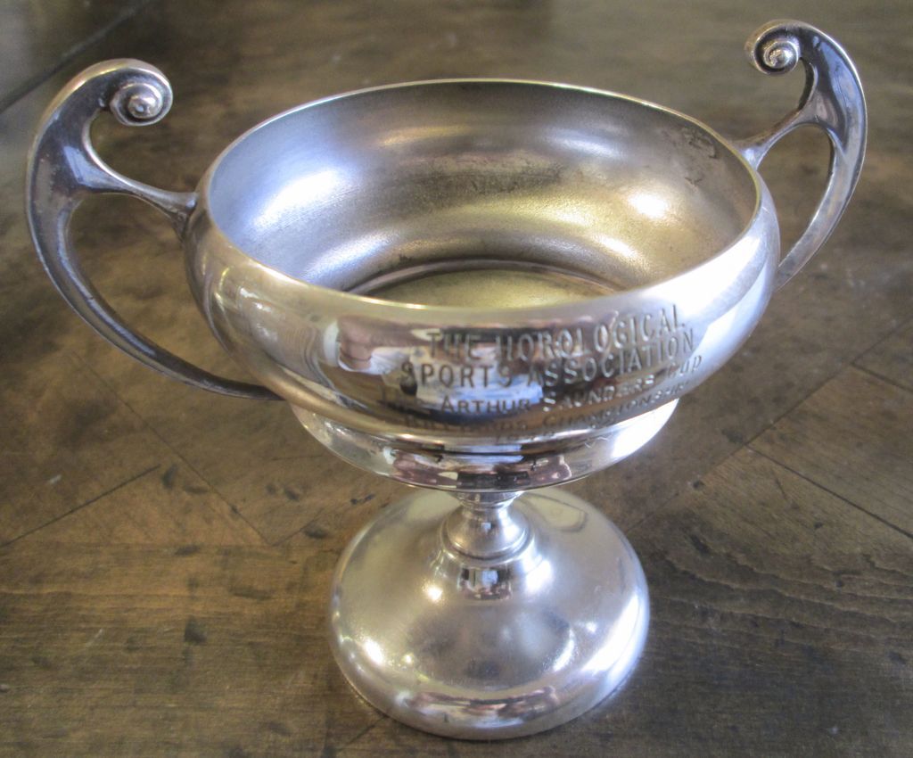 Vintage Silver Plate English Loving Cup Trophy from 