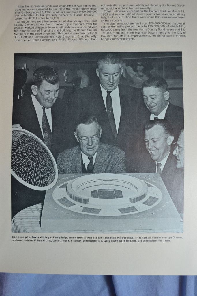 "Inside the Astrodome" Eighth Wonder of The World "Inside the Astrodome" Eighth Wonder of The World