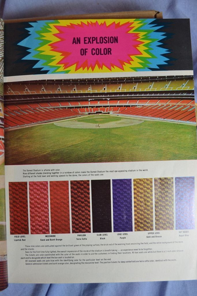 "Inside the Astrodome" Eighth Wonder of The World "Inside the Astrodome" Eighth Wonder of The World