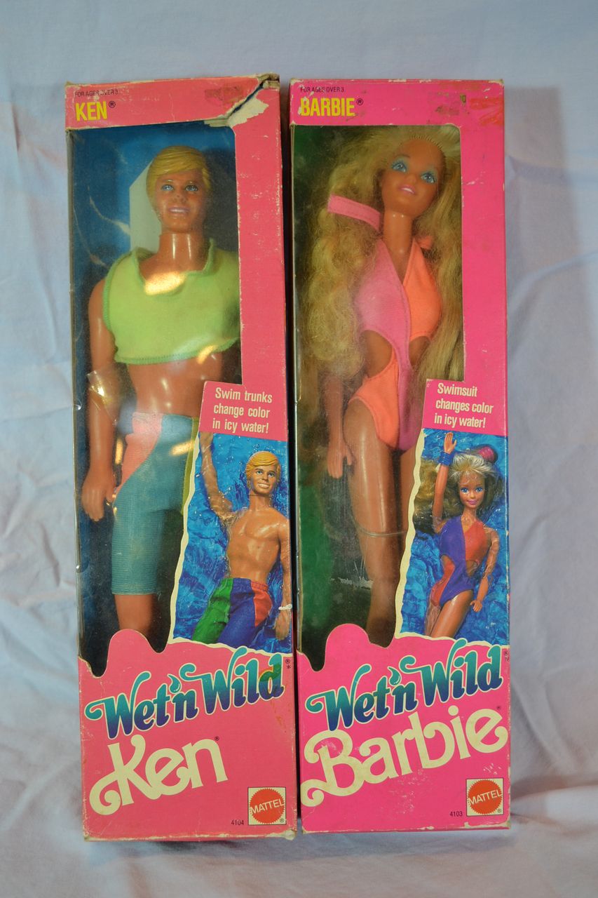 Barbie and Ken "Wet 'n Wild" Barbie and Ken "Wet 'n Wild"