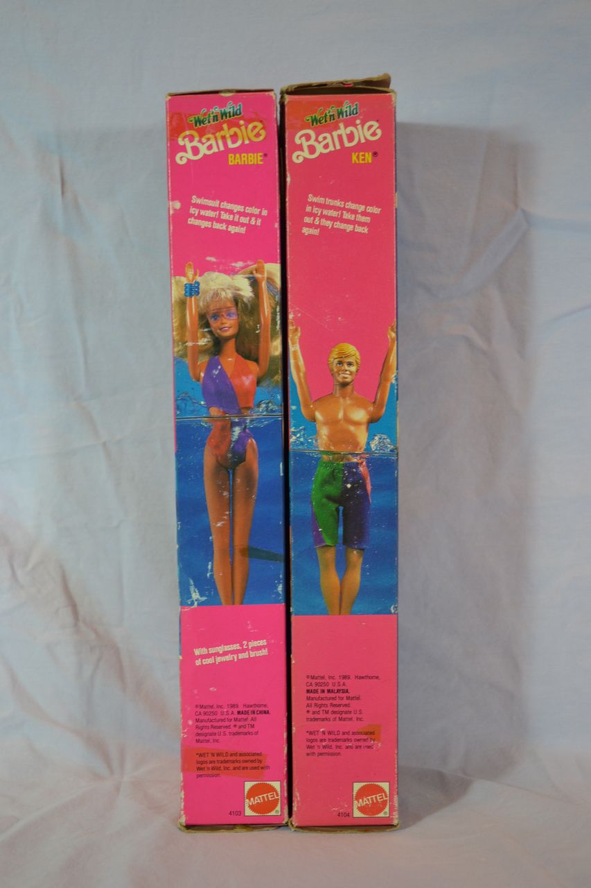 Barbie and Ken "Wet 'n Wild" Barbie and Ken "Wet 'n Wild"