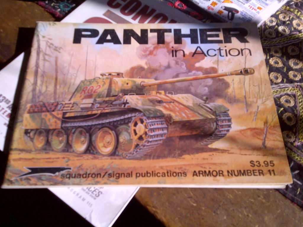 Panther in Action Squadron Publication Armor 11 SC Bruce Culver 1975 tanks Panther in Action Squadron Publication Armor 11 SC Bruce Culver 1975 tanks