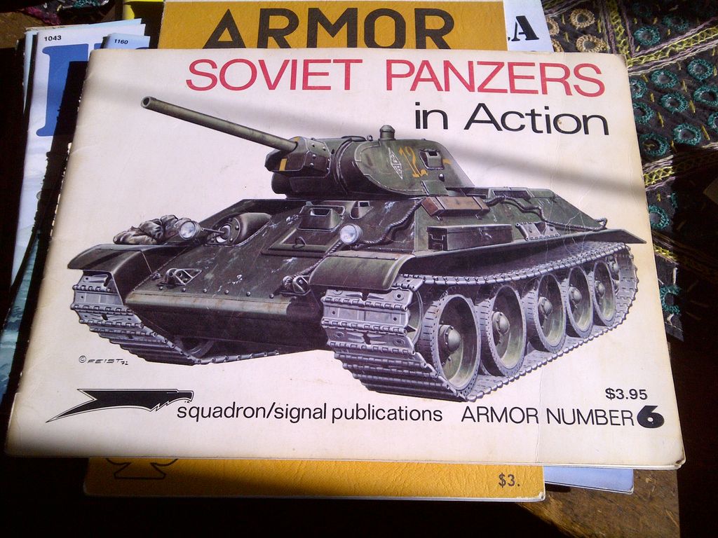 Soviet Panzers in Action Tanks Uwe Fiest 1973 Squadron Pb Armor 6 SC Soviet Panzers in Action Tanks Uwe Fiest 1973 Squadron Pb Armor 6 SC