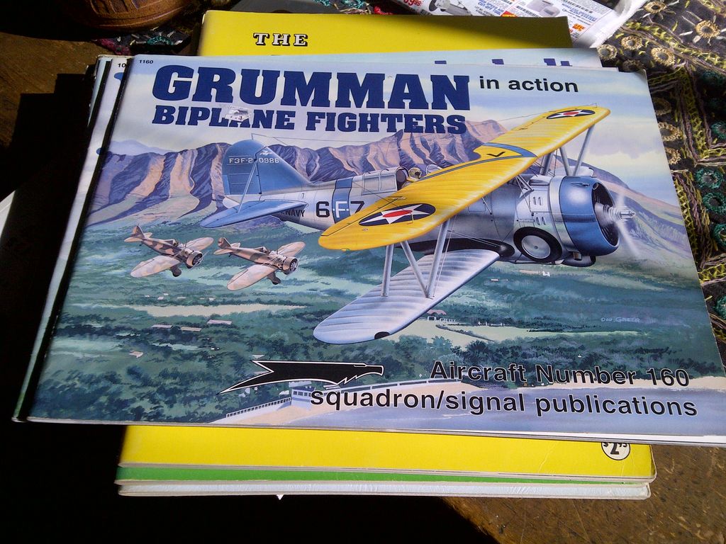 Grumman in Action Biplane Fighters Aircraft 160 Aquadron Publication 1996 SC Grumman in Action Biplane Fighters Aircraft 160 Aquadron Publication 1996 SC