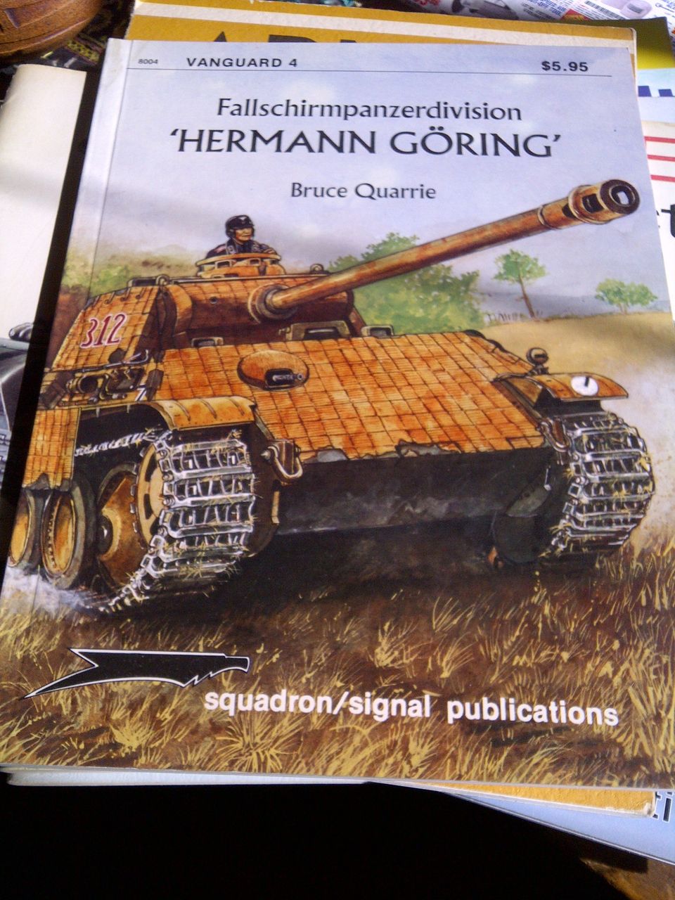 Fallschirmpanzerdivision Hermann Goring Bruce QUarrie Vanguard 4 Tanks Fallschirmpanzerdivision Hermann Goring Bruce QUarrie Vanguard 4 Tanks