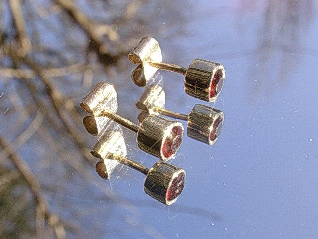 14kt Garnet Stud Earrings 14kt Garnet Stud Earrings
