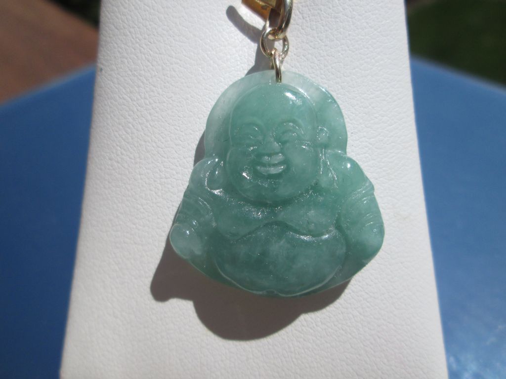 14kt Smiling Buddha Artisan Pendant 14kt Smiling Buddha Artisan Pendant