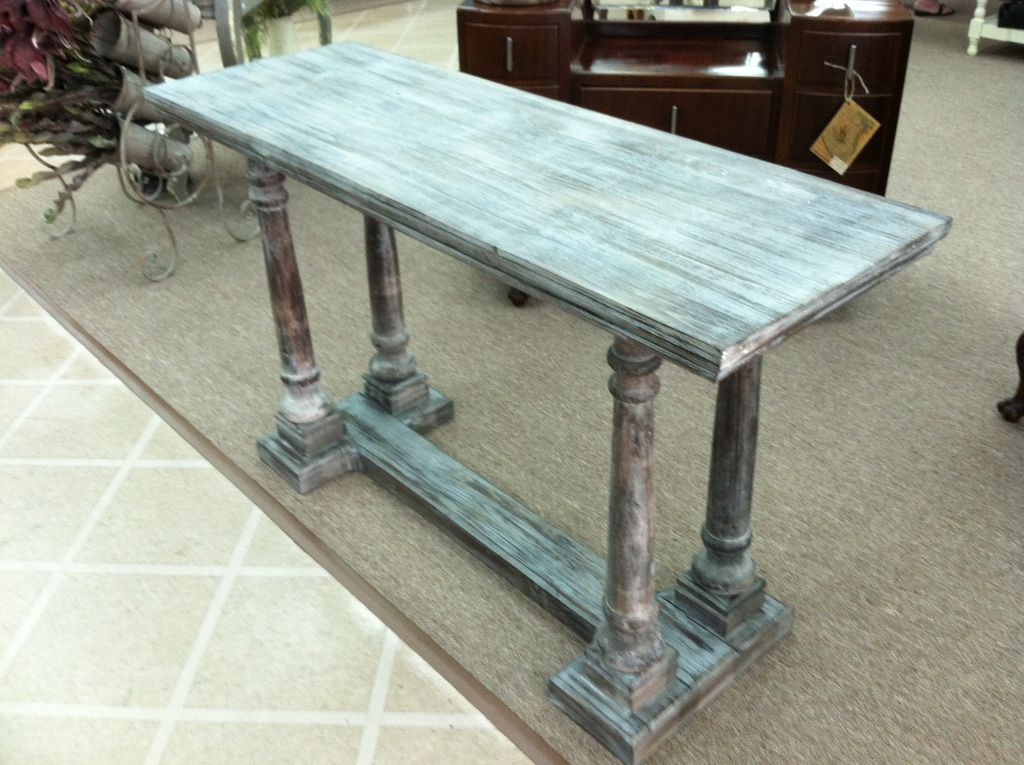 Weathered Console Table