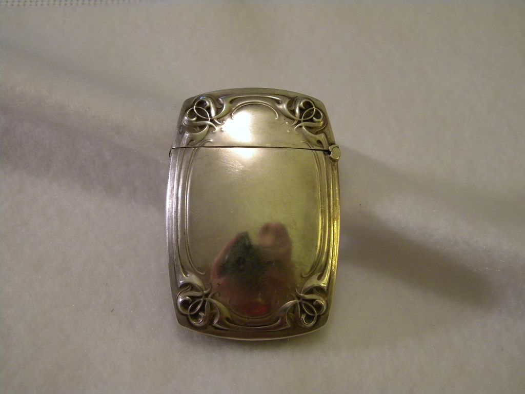 Wonderful William Kerr Sterling Silver Match Safe Wonderful William Kerr Sterling Silver Match Safe