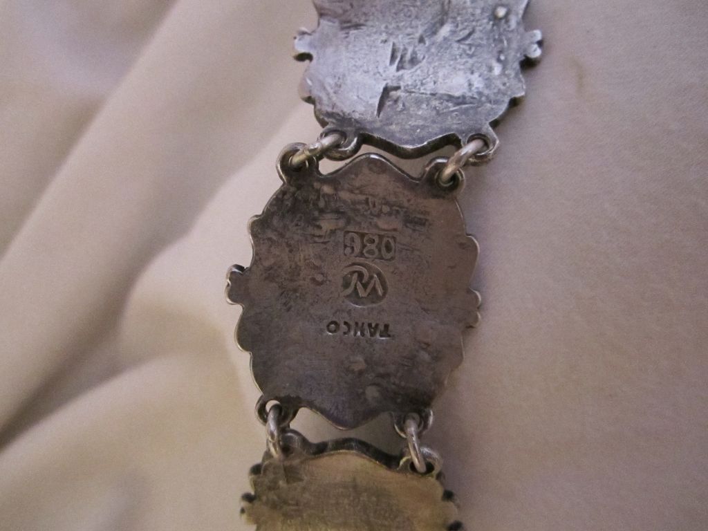 Vintage Mexican Rafael Melendez 980 Sterling Taxco Bracelet Spratling Vintage Mexican Rafael Melendez 980 Sterling Taxco Bracelet Spratling
