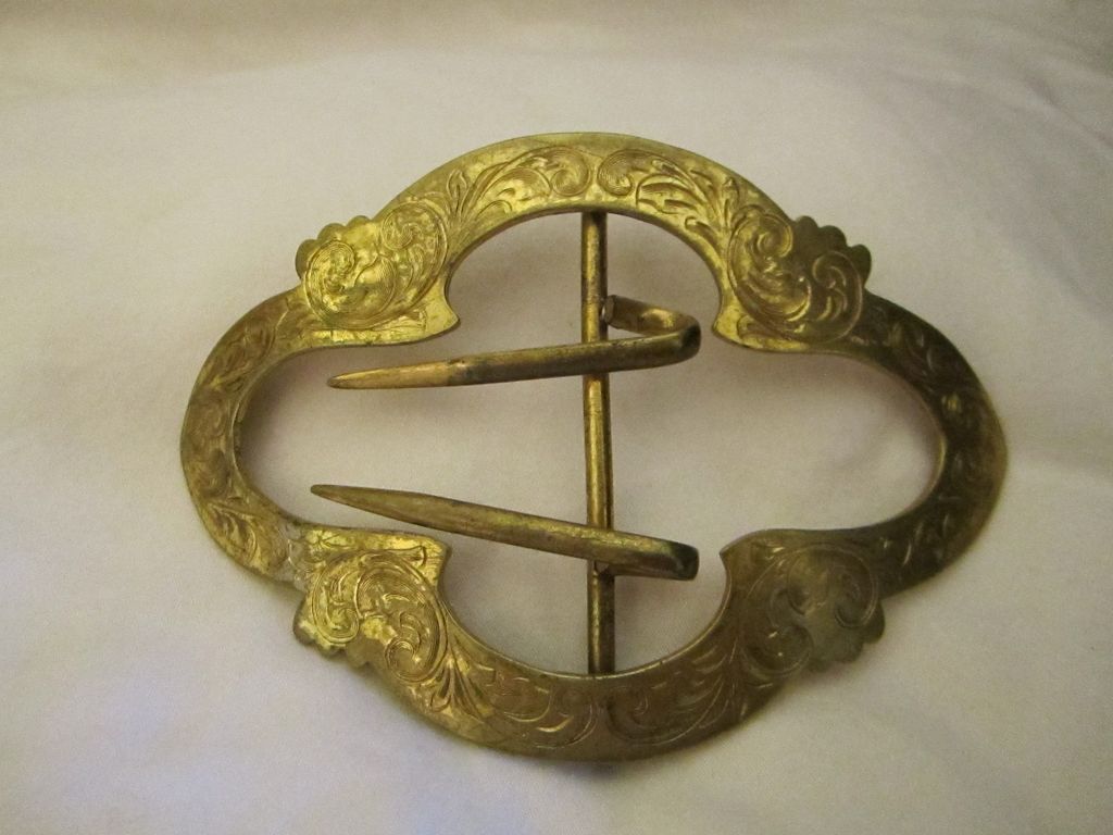 Incredibly Rare Unger Brothers Roman Alloy Sash Buckle Sterling Incredibly Rare Unger Brothers Roman Alloy Sash Buckle Sterling