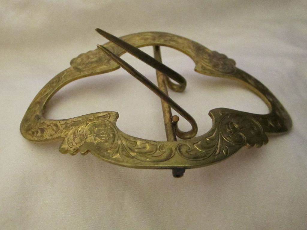 Incredibly Rare Unger Brothers Roman Alloy Sash Buckle Sterling Incredibly Rare Unger Brothers Roman Alloy Sash Buckle Sterling