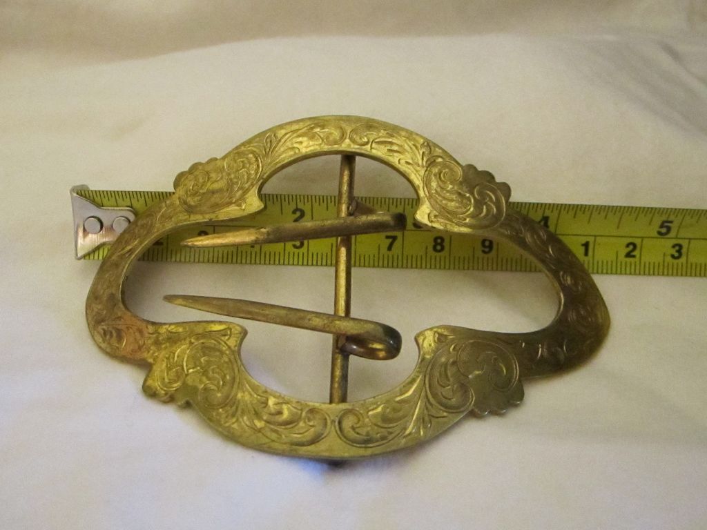 Incredibly Rare Unger Brothers Roman Alloy Sash Buckle Sterling Incredibly Rare Unger Brothers Roman Alloy Sash Buckle Sterling