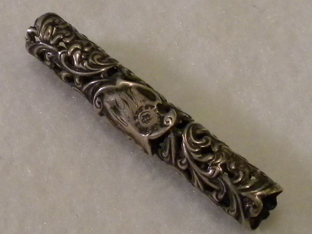 Art Nouveau Sterling Silver Unger Brothers Pencil Cover Art Nouveau Sterling Silver Unger Brothers Pencil Cover
