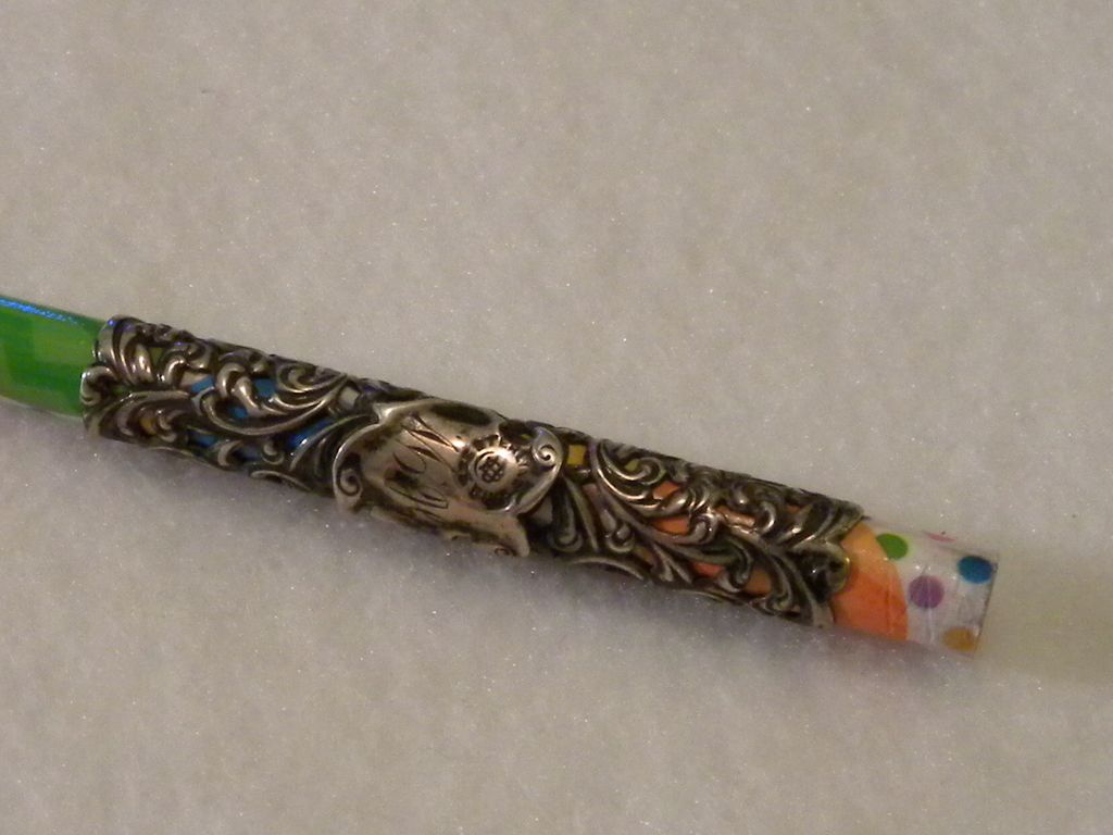 Art Nouveau Sterling Silver Unger Brothers Pencil Cover Art Nouveau Sterling Silver Unger Brothers Pencil Cover
