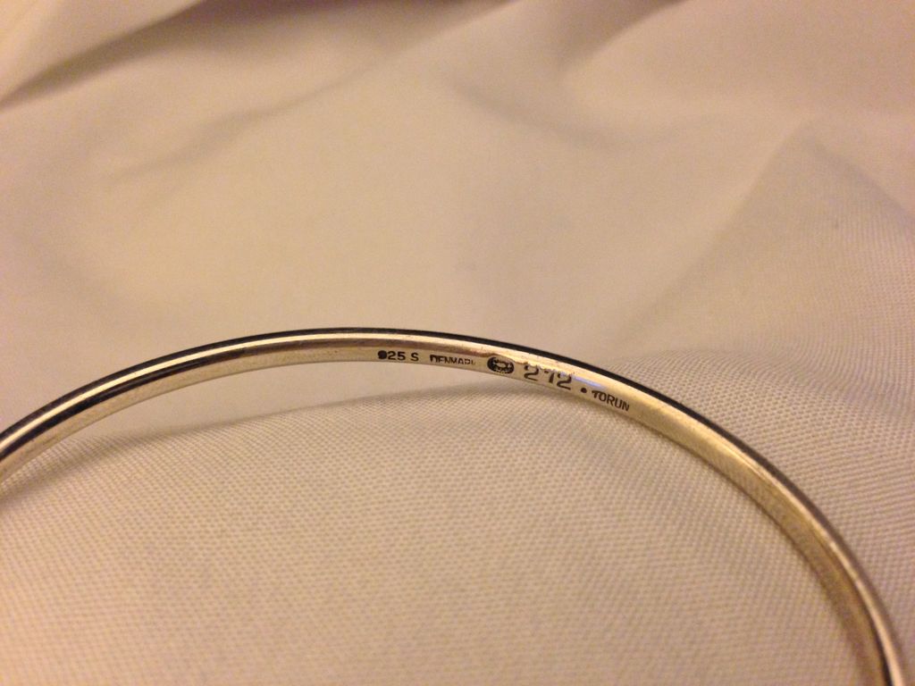 Vintage Denmark Georg Jensen Sterling Silver Torun Bracelet #212 Vintage Denmark Georg Jensen Sterling Silver Torun Bracelet #212