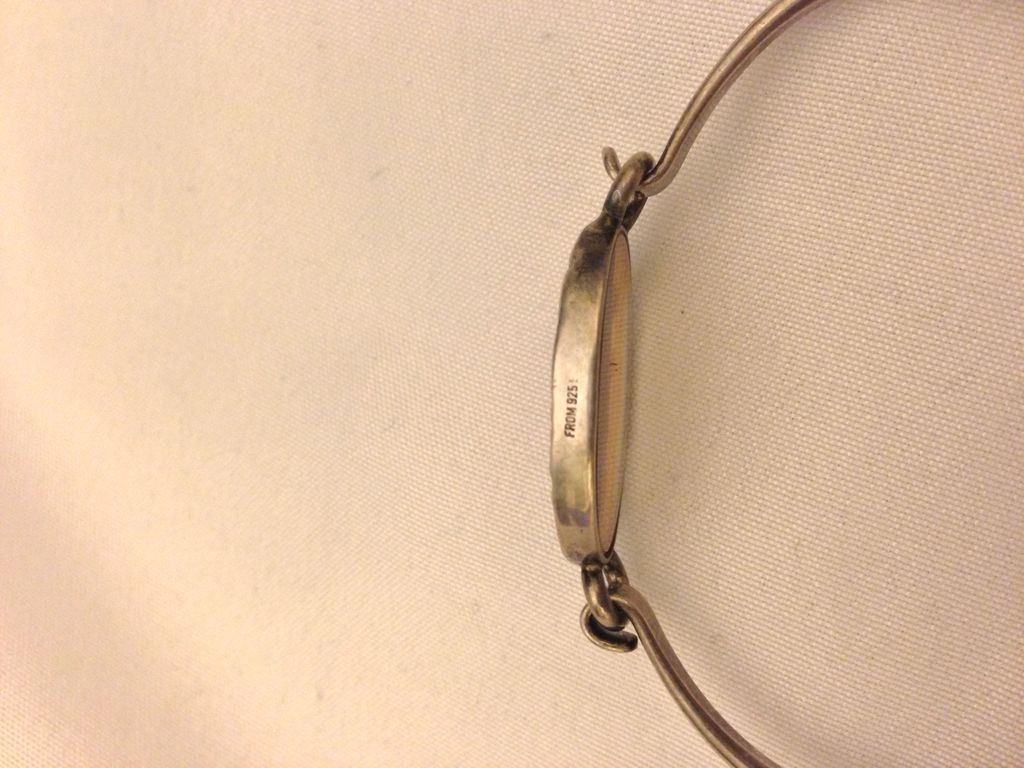 Incredible N.E. From Modernist Sterling Agate Mountain Scene Bracelet Incredible N.E. From Modernist Sterling Agate Mountain Scene Bracelet
