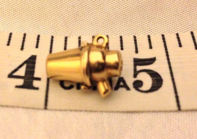 Vintage 14k Martini Shaker Movable Devil Charm Vintage 14k Martini Shaker Movable Devil Charm