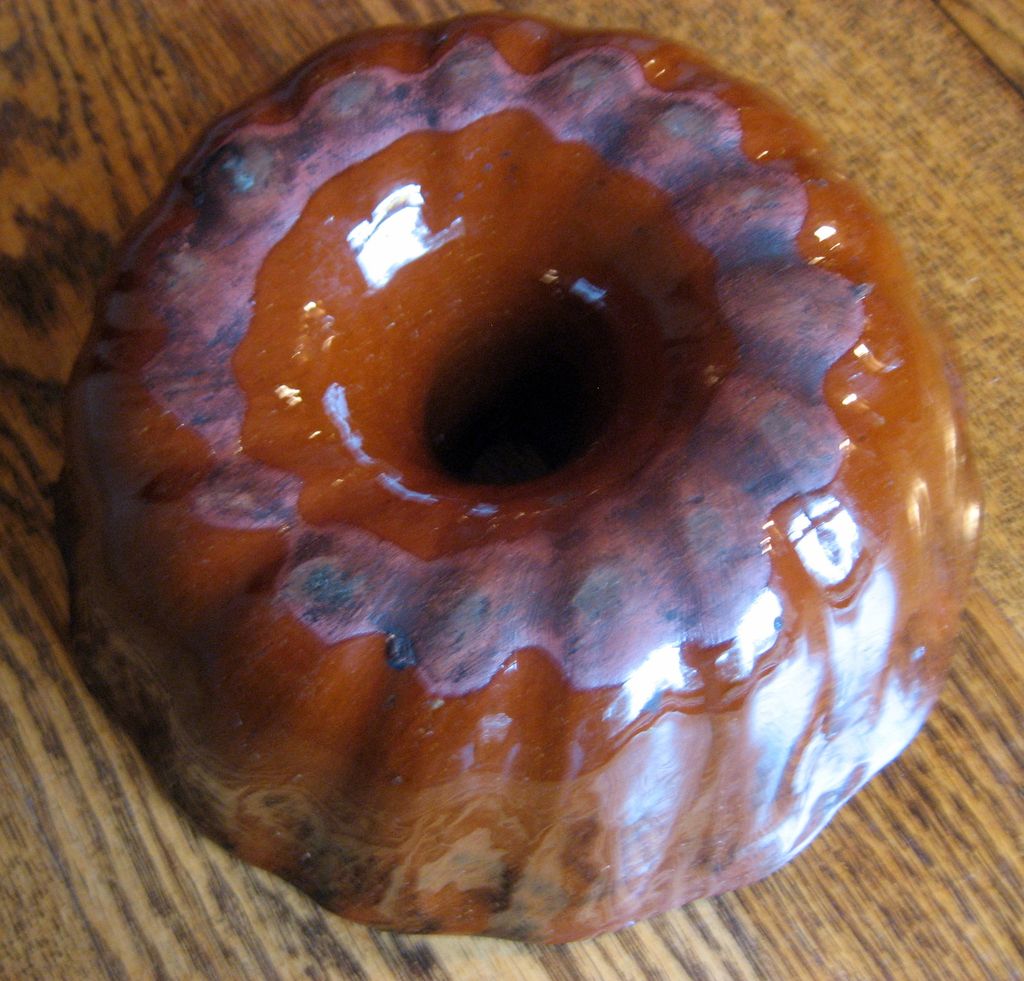 Redware Turks Head Mold Redware Turks Head Mold