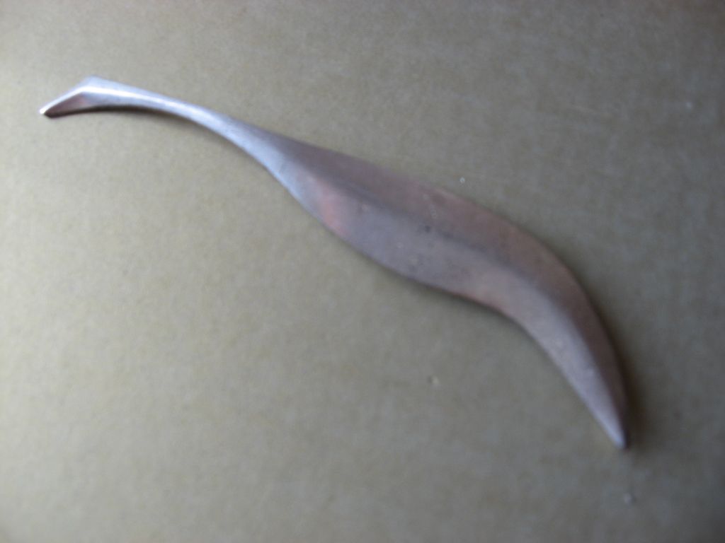 Sterling Silver Marked Brooch/Pin, Modernistic Version of a Bird Sterling Silver Marked Brooch/Pin, Modernistic Version of a Bird
