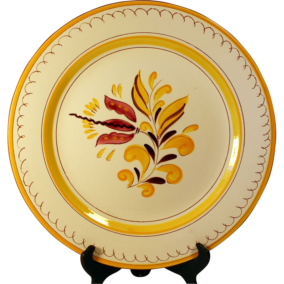 Stangl Provincial 12 1/4" Chop Plate Platter Stangl Provincial 12 1/4" Chop Plate Platter