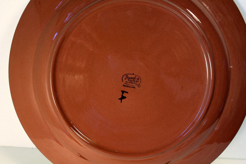 Stangl Provincial 12 1/4" Chop Plate Platter Stangl Provincial 12 1/4" Chop Plate Platter