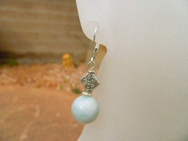 Natural Aquamarine with Sterling Silver Accents Necklace Set Natural Aquamarine with Sterling Silver Accents Necklace Set