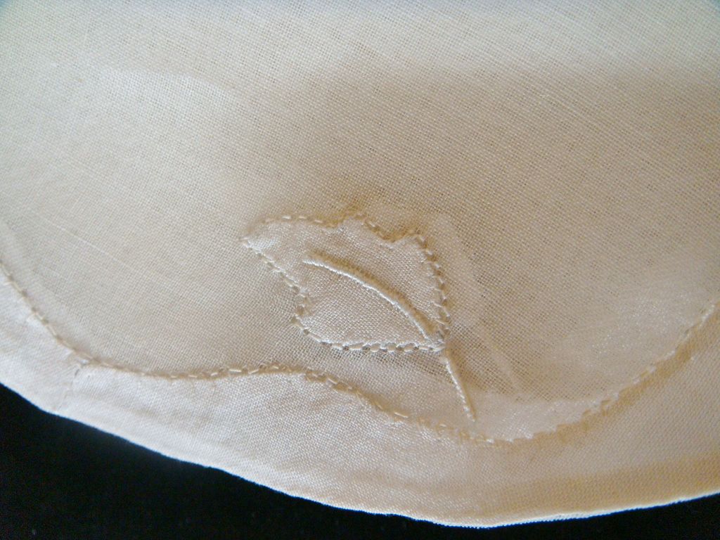 12 Never Used Madeira Organdy Goblet Rounds or Coasters 12 Never Used Madeira Organdy Goblet Rounds or Coasters