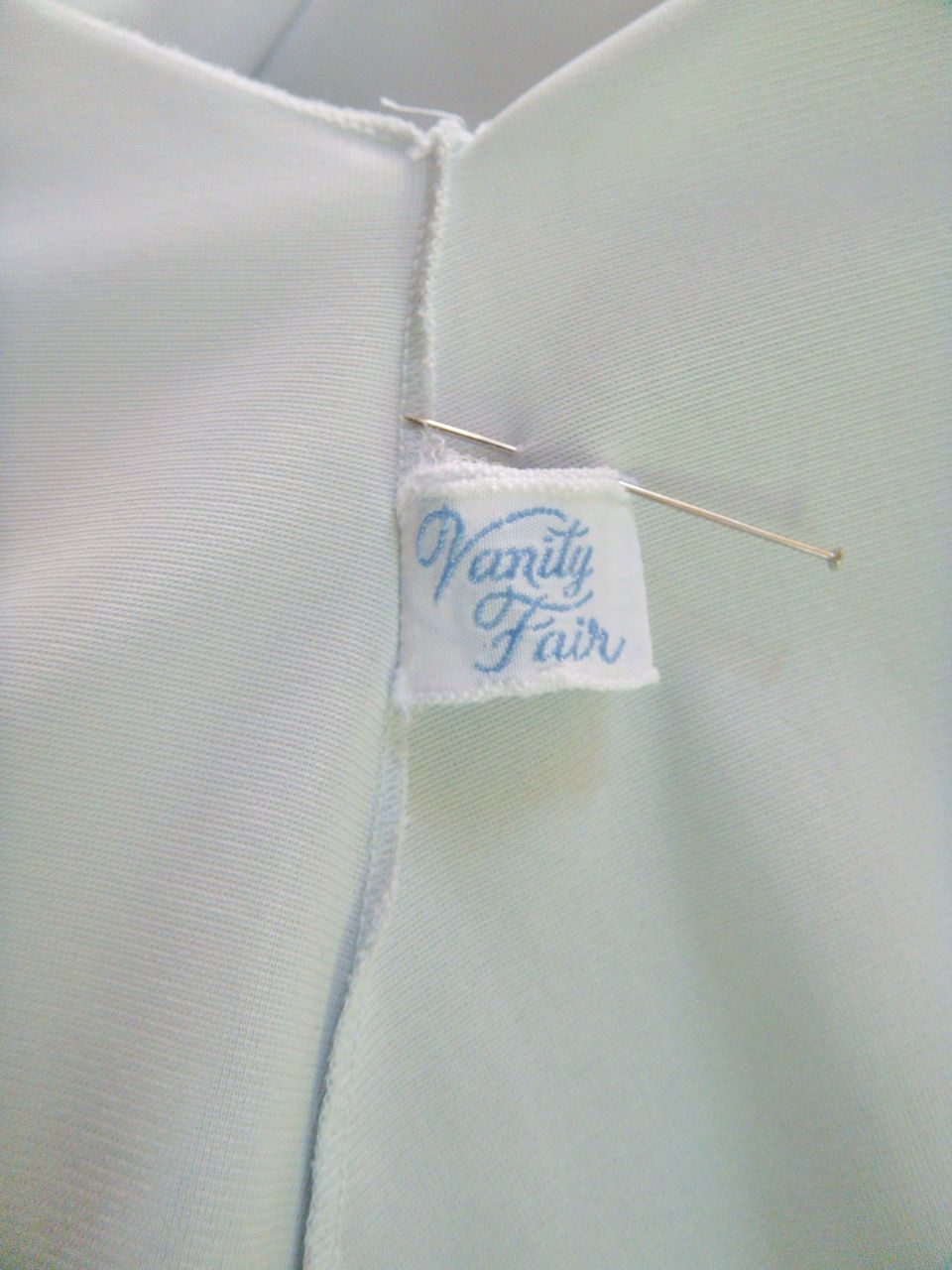 Light Blue Bed Jacket with Lace Accents, Med Light Blue Bed Jacket with Lace Accents, Med