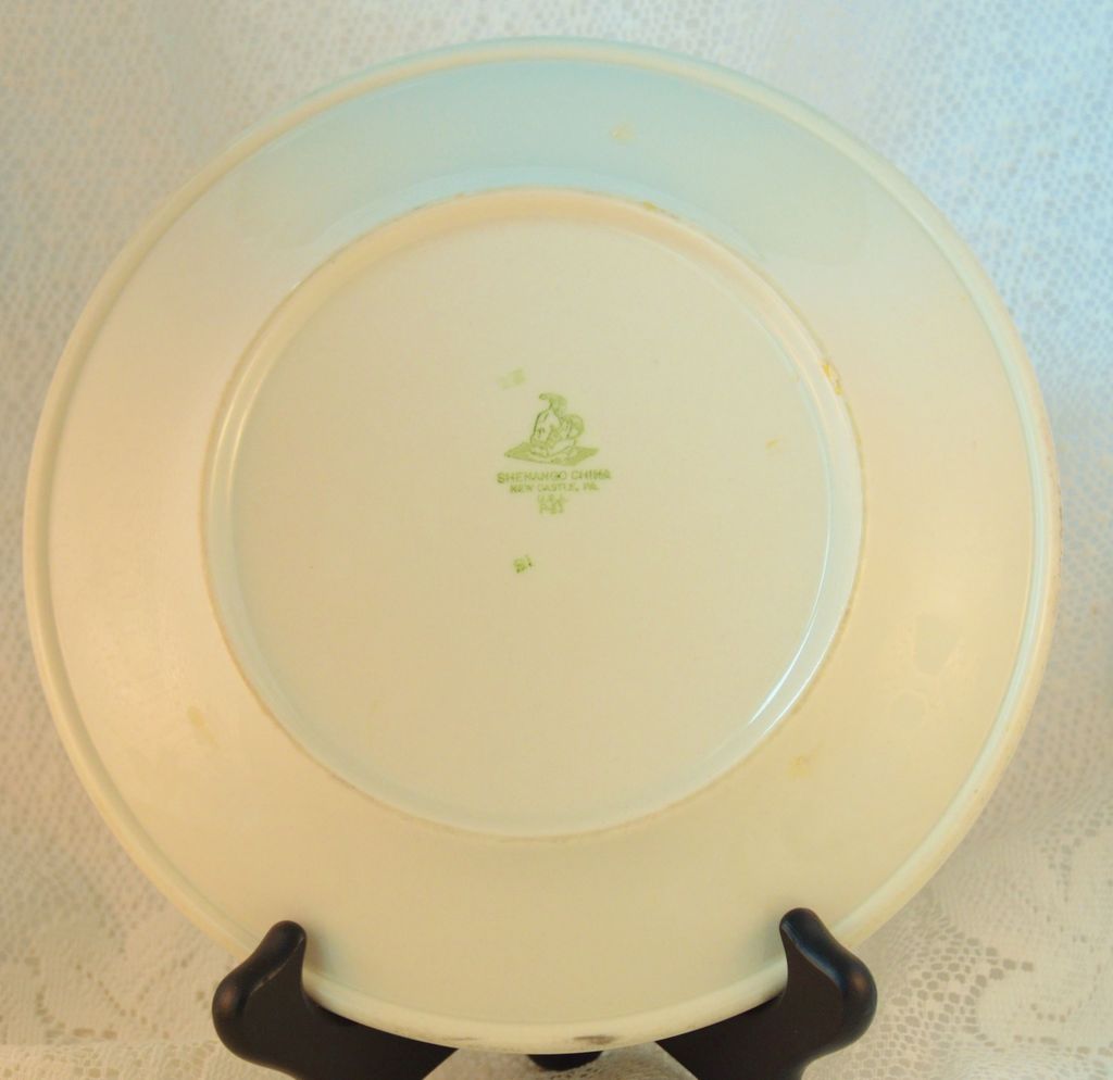 Shenango LITTLE BO PEEP Restaurant Nursery Ware Plate 1953 Shenango LITTLE BO PEEP Restaurant Nursery Ware Plate 1953