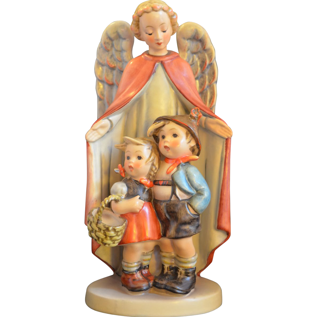Hummel 88/II Heavenly Protection Angel with Girl and Boy TMK3 Hummel 88/II Heavenly Protection Angel with Girl and Boy TMK3