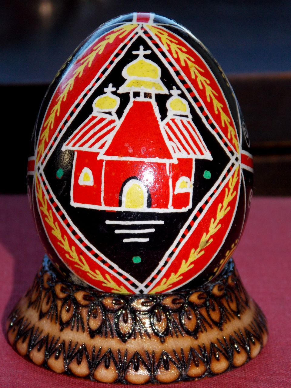 Traditional Religious Russian Handpainted Egg Traditional Religious Russian Handpainted Egg