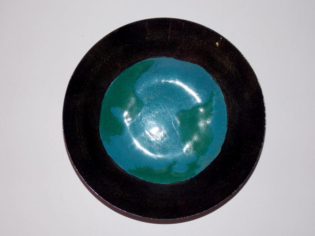 Copper Earth Enamel bowl Copper Earth Enamel bowl