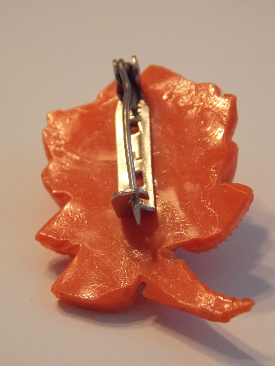 Vintage Faux Coral Rose Pin/Brooch Vintage Faux Coral Rose Pin/Brooch